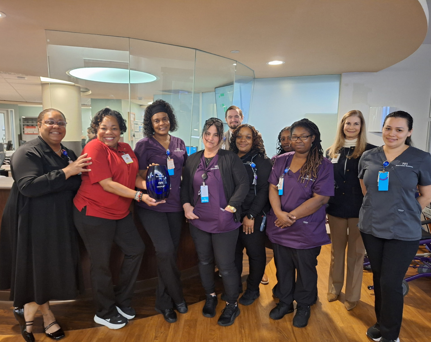 Members of the Aramark Healthcare+ team at Northside Hospital.